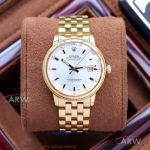 Perfect Replica Rolex Oyster Perpetual Datejust 40mm Yellow Gold Case Automatic Watch